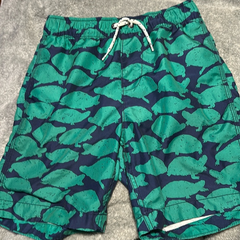 💰BOGO, 1 EQUAL OR LESSER PRICE💰Gap Kids Boy’s Swimming Trunks, Turtles